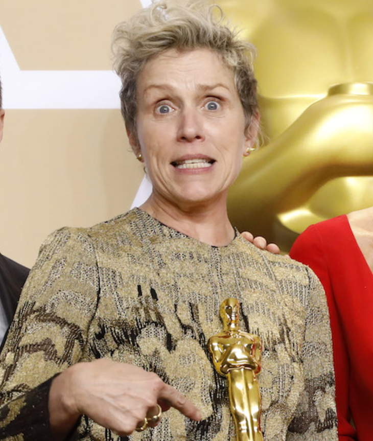 Frances McDormand Refused To Testify So The Guy Who Stole Her Oscar Had His Case Dismissed