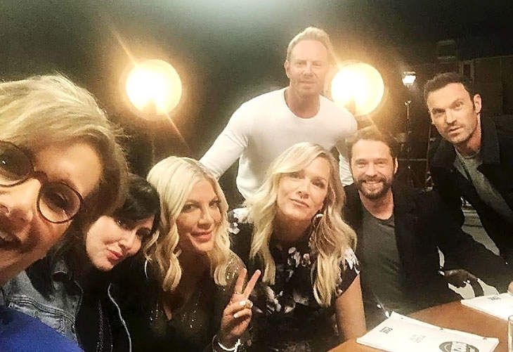 Ian Ziering Talks About The “BH90210” Cast Playing Exaggerated Versions Of Themselves
