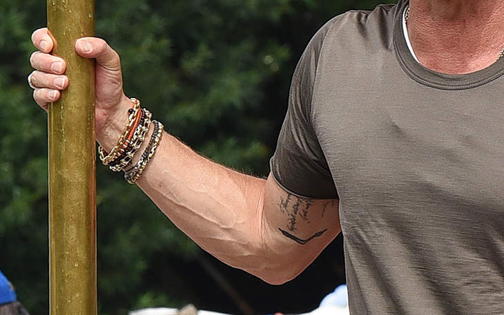 Dlisted | Open Post: Hosted By Brad Pitt's New Tattoo