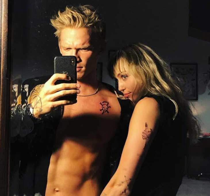 Miley Cyrus Cum In Her Pussy - Dlisted | Miley Cyrus And Cody Simpson Got Tattooed Together