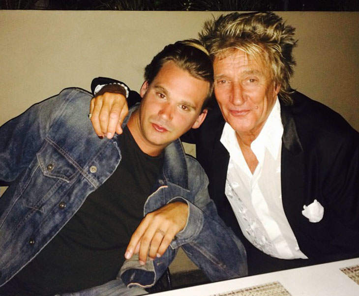 Rod Stewart And Sean Stewart Were Charged With Misdemeanor Battery For An NYE Fight