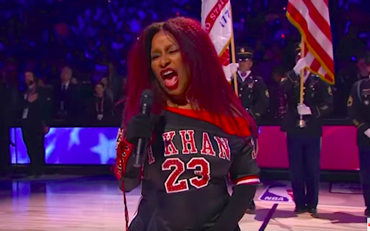 The Internet Roasted Chaka Khan For Her National Anthem Performance