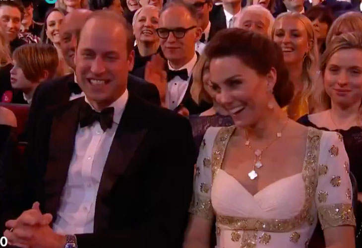 This Is Prince William And Duchess Kate’s Reaction To Brad Pitt’s Prince Hot Ginge Joke 