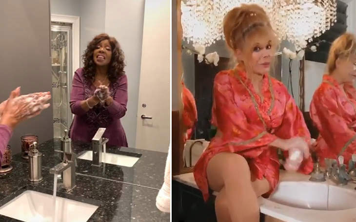 Open Post: Hosted By Gloria Gaynor And Charo Teaching You To Wash Your Hands