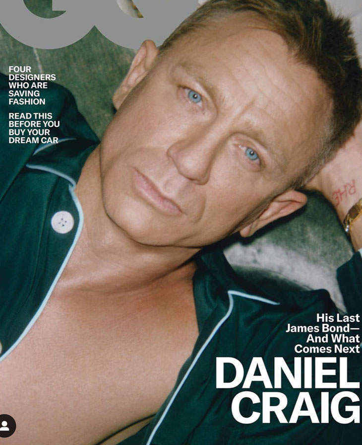 Daniel Craig Brought His Nipples Out For GQ