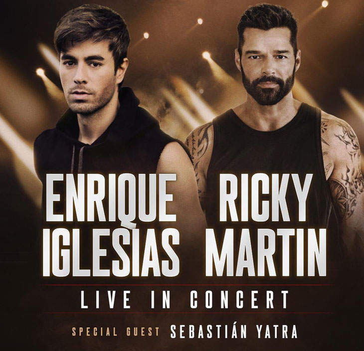 Open Post: Hosted By Ricky Martin And Enrique Iglesias’ Joint Tour