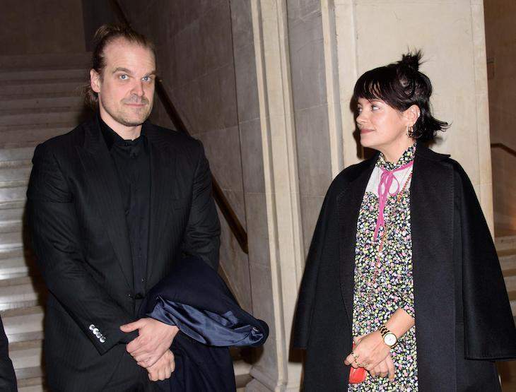 David Harbour And Lily Allen Might Be Married