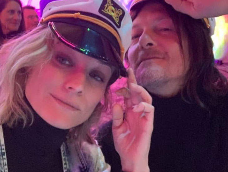 Norman Reedus And Diane Kruger Made Out In A Malibu Parking Lot