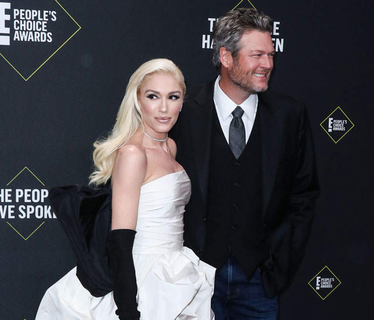 Gwen Stefani Posted A Photoshopped Picture Of Blake Shelton In Place Of Gavin Rossdale 