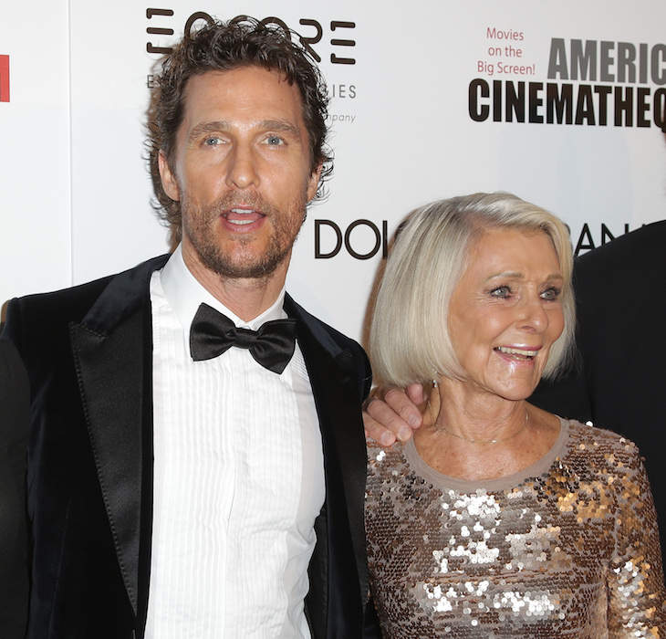 Dlisted  Matthew McConaughey Didn't Talk To His Mom For Eight Years