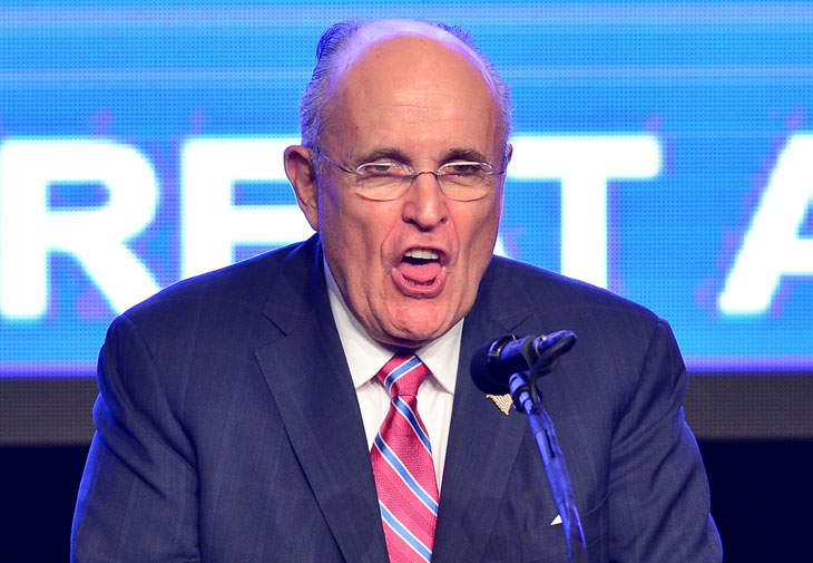 Rudy Giuliani Got Caught With His Hands Down His Pants During A Prank For “Borat 2”