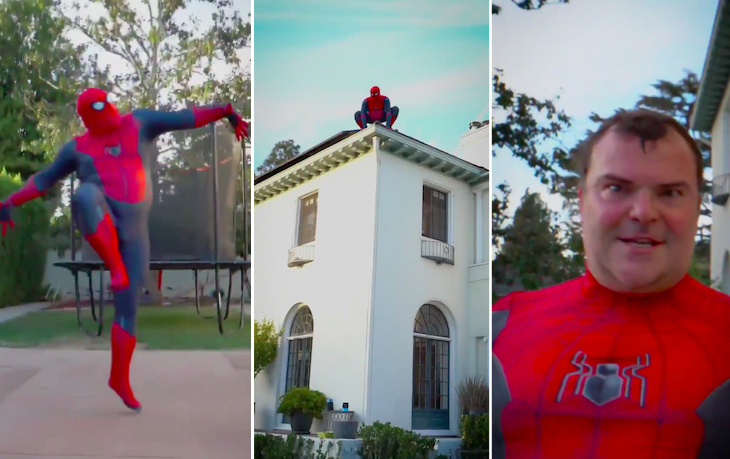 Open Post: Hosted By Jack Black Following Up His Performance To WAP With A Sexy Spider-Man Dance