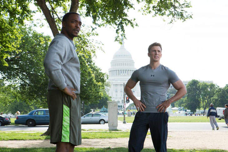 Open Post: Hosted By Anthony Mackie Challenging Chris Evans To A “Best Ass” Competition