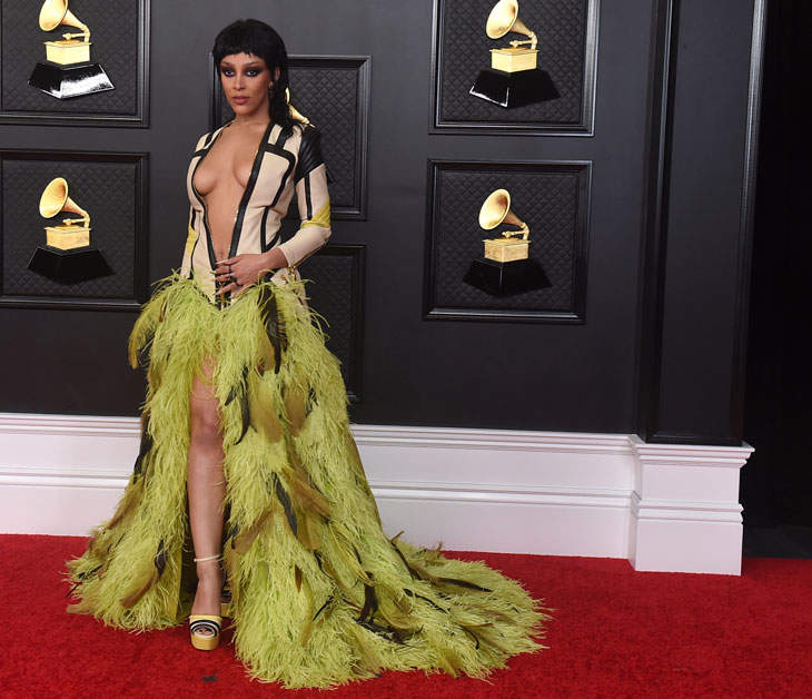 Is This (The New) Normal? Notable Looks From The Grammy Awards Red Carpet