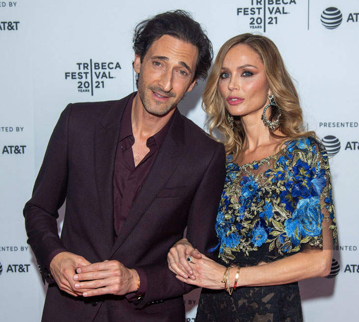 Adrien Brody And Georgina Chapman Are Now Red Carpet Official