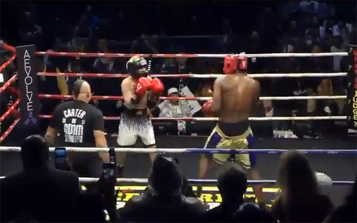 Lamar Odom Knocked Aaron Carter Out In The Second Round Of Their “Celebrity” Boxing Match