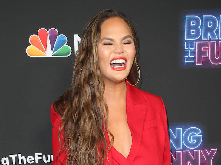 Chrissy Teigen Brushed Off The Rumor That She’s Doing An Interview With Oprah Winfrey