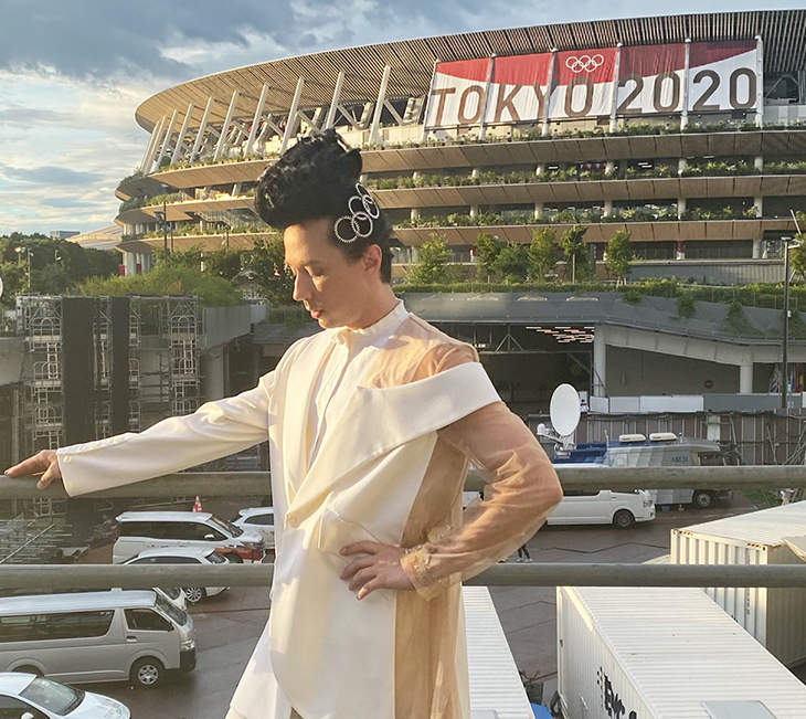 Open Post: Hosted By Johnny Weir Dragging Someone For Mocking His Olympics Closing Ceremony Look