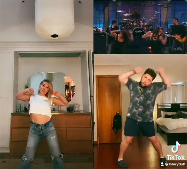 Open Post: Hosted By Hilary Duff Recreating Her With Love” Dance, Which Has Taken TikTok By Storm