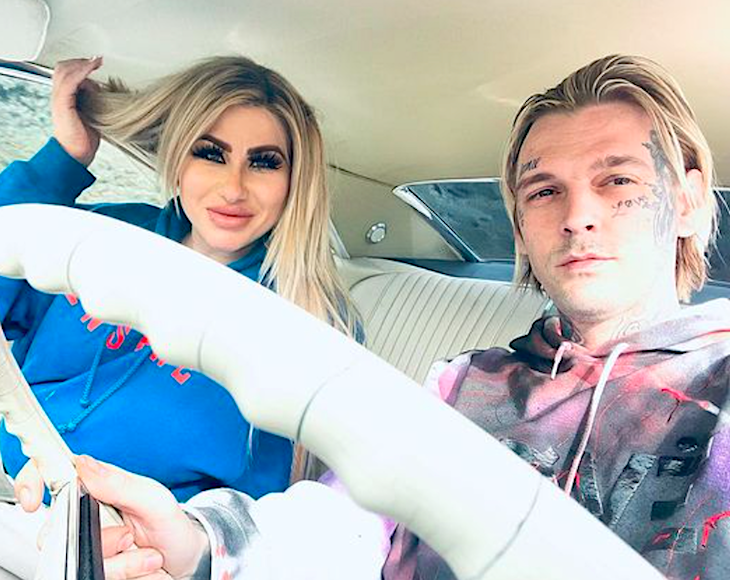 Aaron Carter And His Fiancée Melanie Martin Split Up A Week After She Gave Birth To Their Son