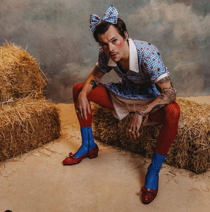 Harry Styles As Dorothy Gale, And More Celebrity Halloween Costumes