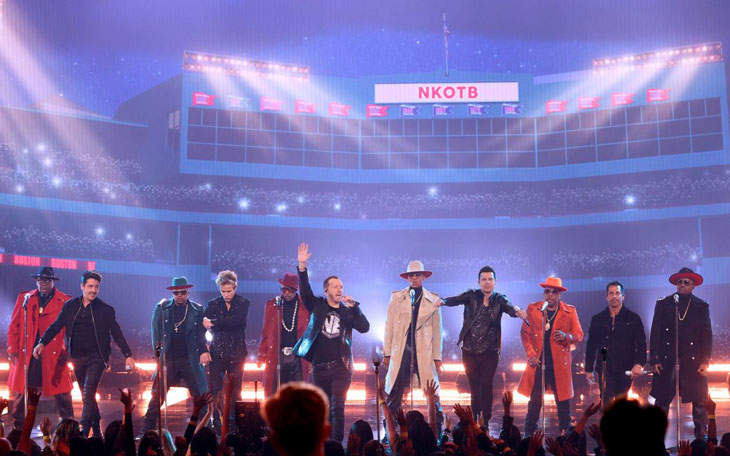 New Edition And New Kids On The Block Faced Off In A Battle Of The Boy Bands At Last Night’s American Music Awards