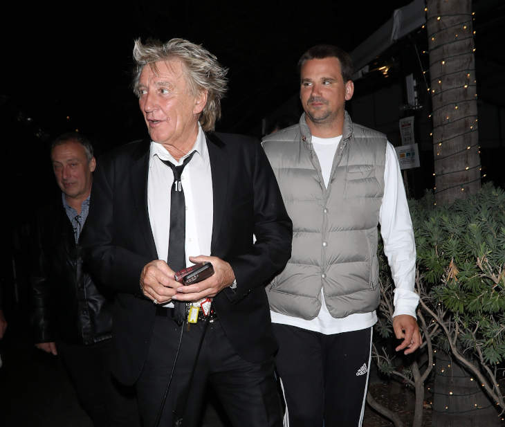 Rod Stewart And His Son Sean Stewart Have Pleaded Guilty To Battery