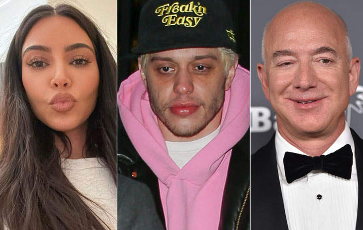 Kim Kardashian And Pete Davidson Had Dinner At Jeff Bezos’ House