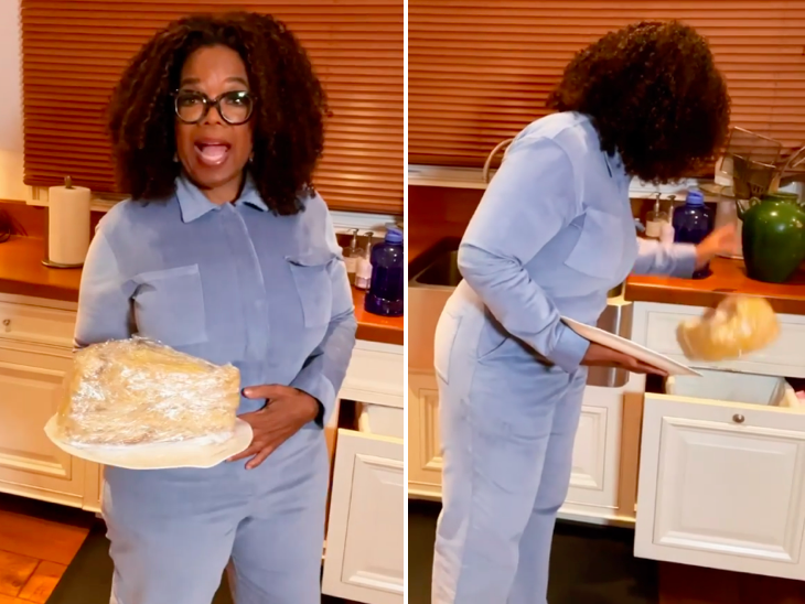 Oprah Threw Out Half A Cake To “Reset” Her Healthy Eating