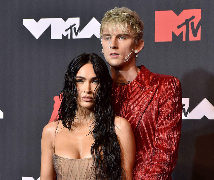730px x 615px - Dlisted | Megan Fox And Machine Gun Kelly Got Engaged And Celebrated By  Drinking Each Other's Blood