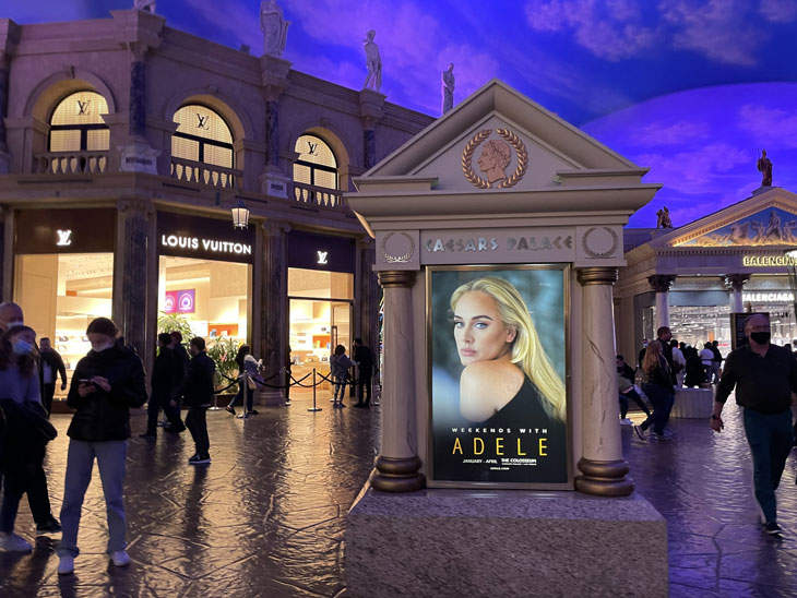 Adele allegedly had 'arguments' with set designer for Vegas residency