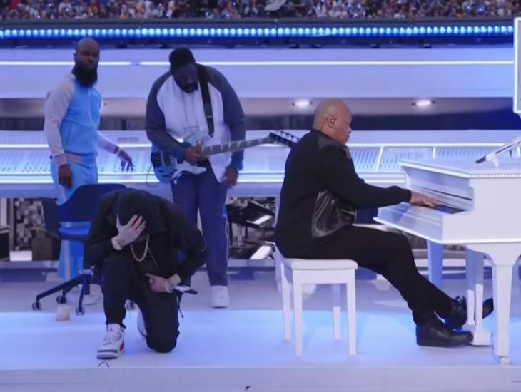 The NFL Warned Eminem And Dr. Dre Not To Get Political During The Super Bowl Halftime Show, Which They Did Anyway