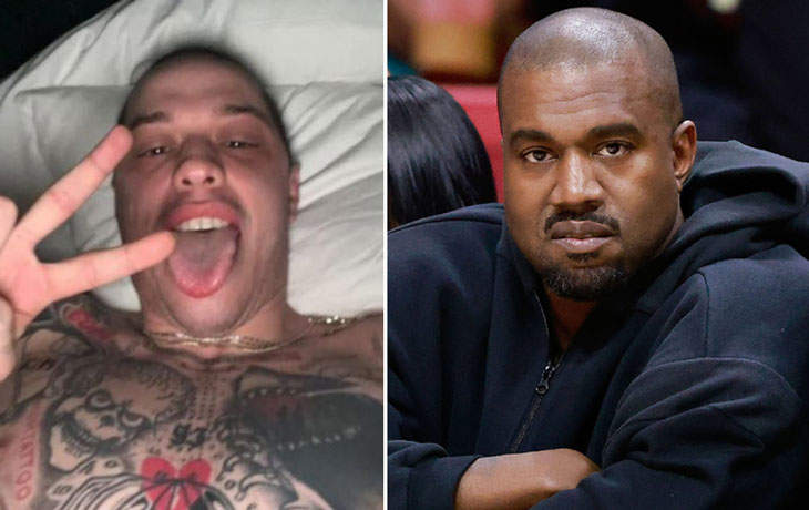 Kanye West Didn’t Like That Pete Davidson Bragged About Being In Bed With “His Wife”