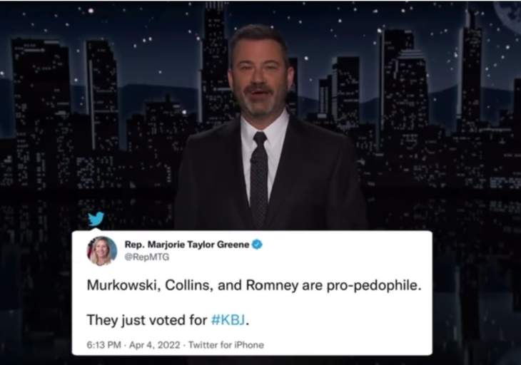 Jimmy Kimmel Threatened To Call Batman On Rep. Marjorie Taylor Greene After She Reported Him To Capitol Police For A Joke