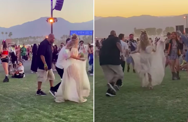 Open Post: Hosted By Paris Hilton’s Bodyguard Chasing Her Around Coachella