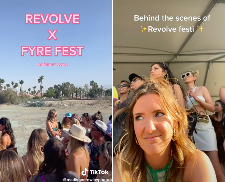 Revolve Responds To Influencers Comparing Their Invite-Only Event At This Year’s Coachella To Fyre Festival