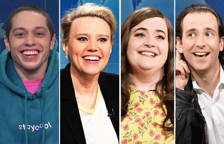 Pete Davidson, Kate McKinnon, Aidy Bryant, And Kyle Mooney Are All Leaving “Saturday Night Live”