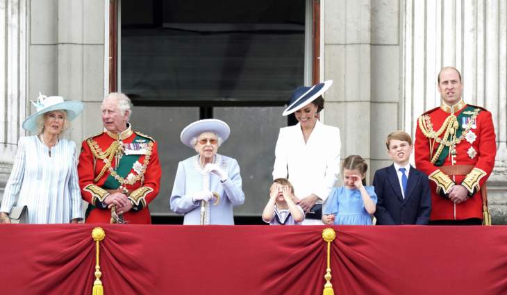 Prince Louis Stole The Show At THE QUEEN’s Jubilee Edition Of Trooping The Colour