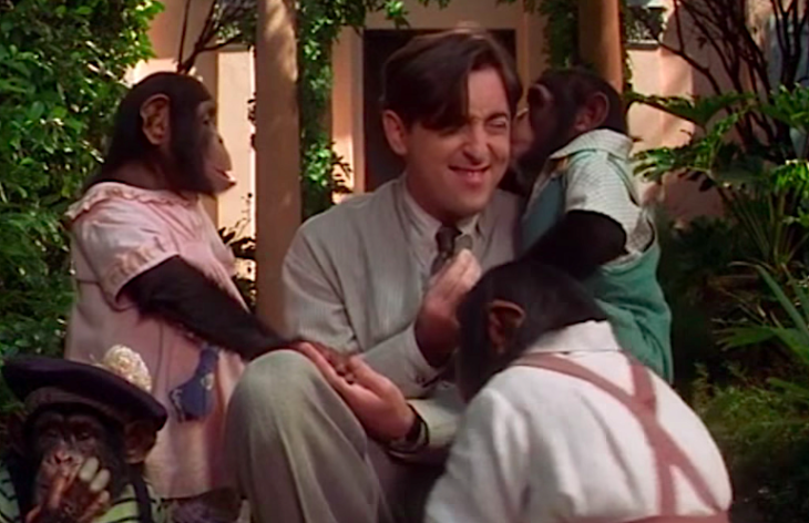 Alan Cumming’s Missing Chimp Co-Star Was Found Alive, And His Owner Admits To Faking His Death