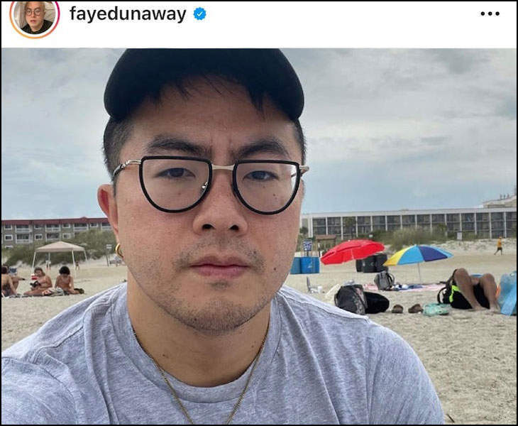 Open Post: Hosted By Bowen Yang Saying That Faye Dunaway Wants To “Confront” Him On “SNL” About His Instagram Handle