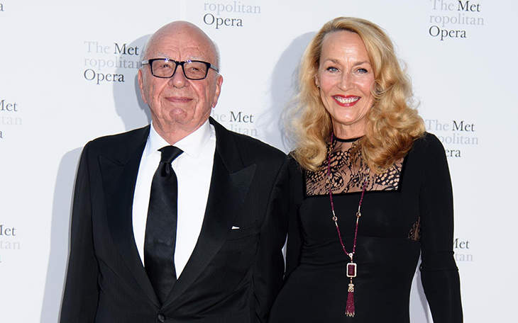 Jerry Hall Filed For Divorce From Rupert Murdoch And Is Asking For Spousal Support