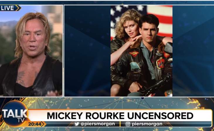 Mickey Rourke Called Tom Cruise “Irrelevant” On “Piers Morgan Uncensored”
