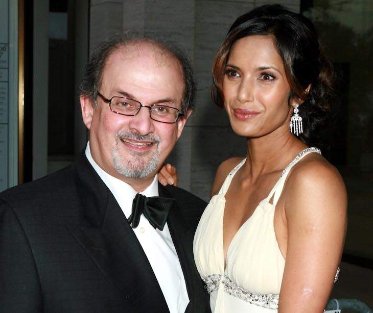 Padma Lakshmi Says She’s "Relieved" Ex-Husband Salman Rushdie Is ...