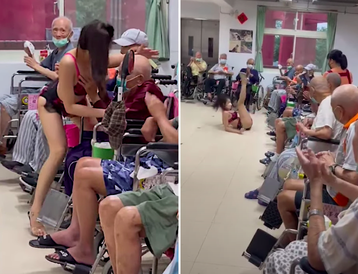 A Nursing Home In Taiwan Has Apologized For Hiring A Stripper To Perform For Its Elderly Residents