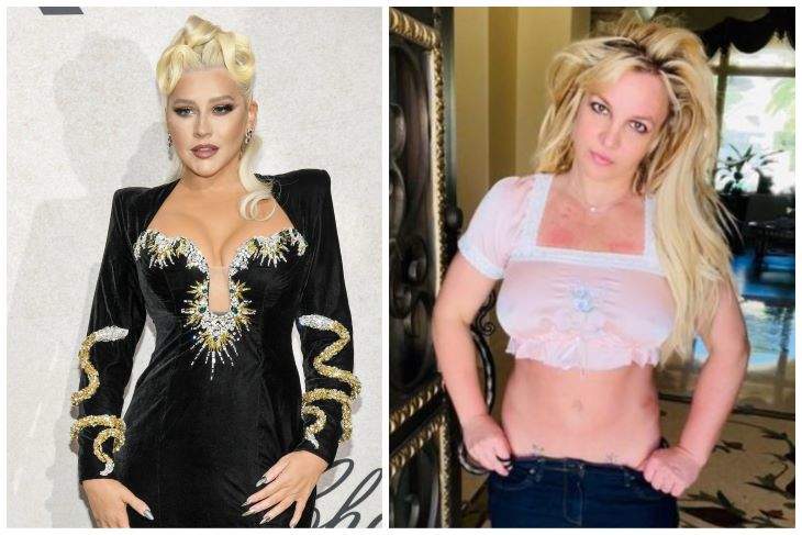 Christina Aguilera Unfollowed Britney Spears On Instagram After Britney Body-Shamed Christina And Her Dancers In An Instagram Post (UPDATE)