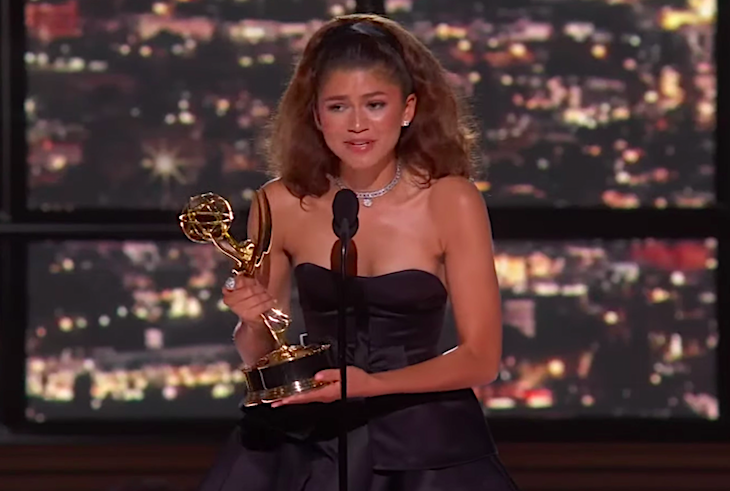 Zendaya Won The Emmy For Lead Actress In A Drama Series, Making Her The Youngest Double Acting-Winner In That Category
