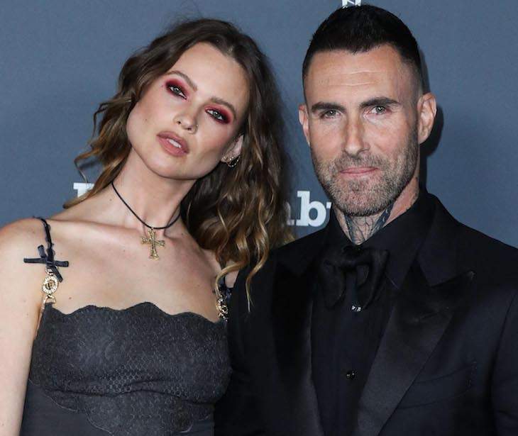 Adam Levine Performed In Vegas Over The Weekend And Behati Prinsloo Was There