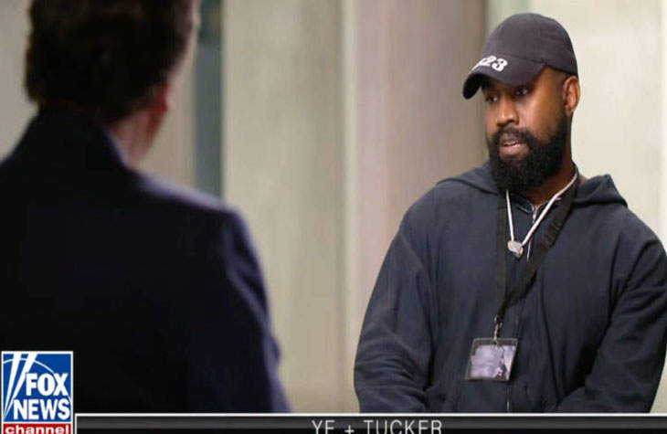 Kanye West Discussed Kim Kardashian, Lizzo, And His “White Lives Matter” Moment In An Interview With Tucker Carlson