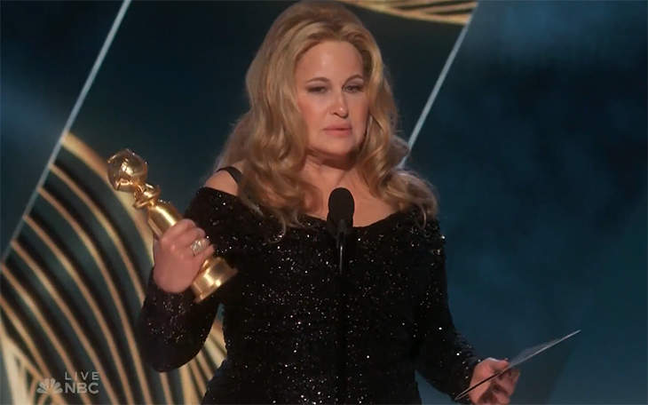 Jennifer Coolidge Stole The Show At The Golden Globes