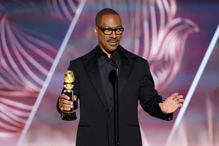 Eddie Murphy Mentioned Will Smith’s Oscars Slap While Accepting The Cecil B. DeMille Award During The Golden Globes